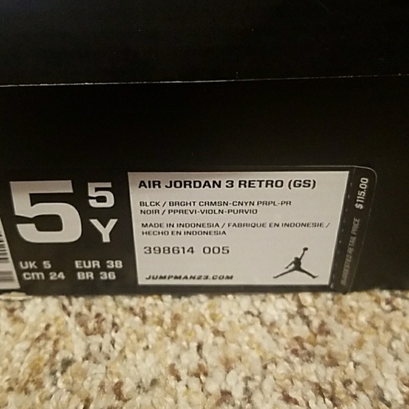 Jordan 3's SOLD SOLD SOLD - Picture 7 of 8